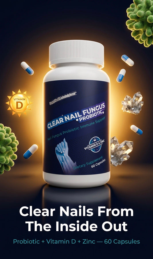 Clear Nail Fungus Probiotic - Our Best Probiotic Fungus Clear Nails Fungus Treatment - Natural Fungus Treatment Pills